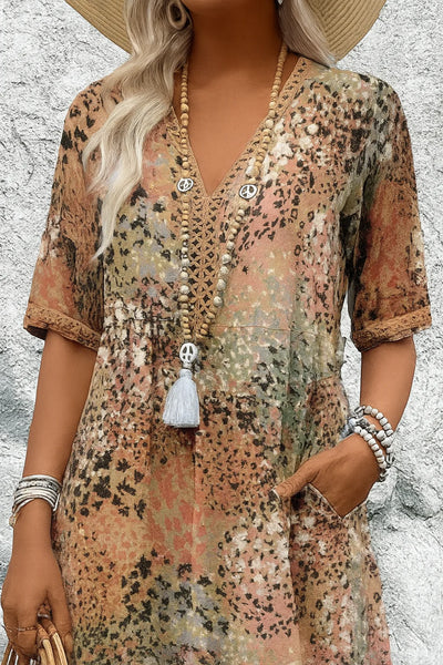 Boho-Midikleid – Schlichter Stil für unbeschwerte Tage
