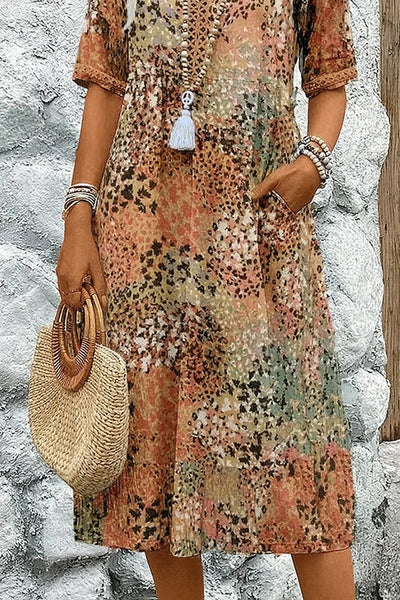 Boho-Midikleid – Schlichter Stil für unbeschwerte Tage